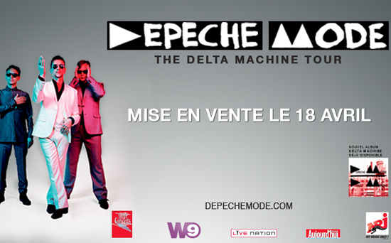 Concert Depeche Mode au Stade Pierre-Mauroy