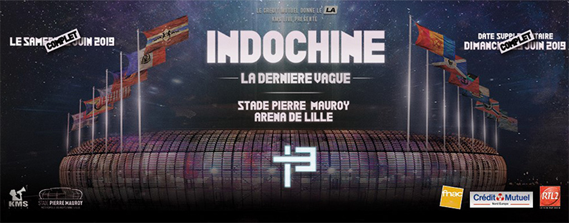 Résultat de recherche d'images pour "concert indochine a lille 2018"