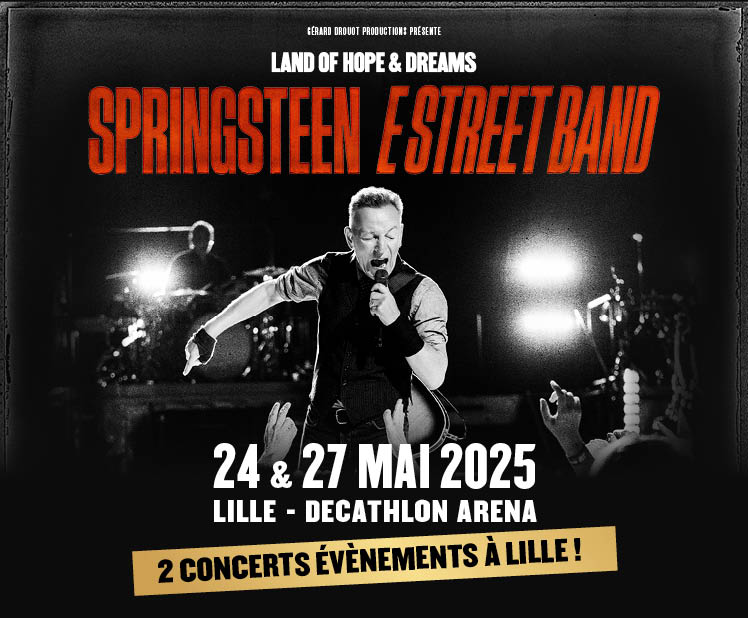 BRUCE SPRINGSTEEN AND THE E STREET BAND