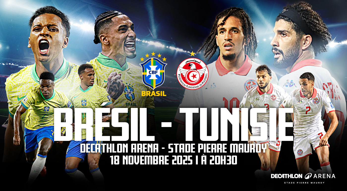 Sport - FOOTBALL : BRESIL / TUNISIE