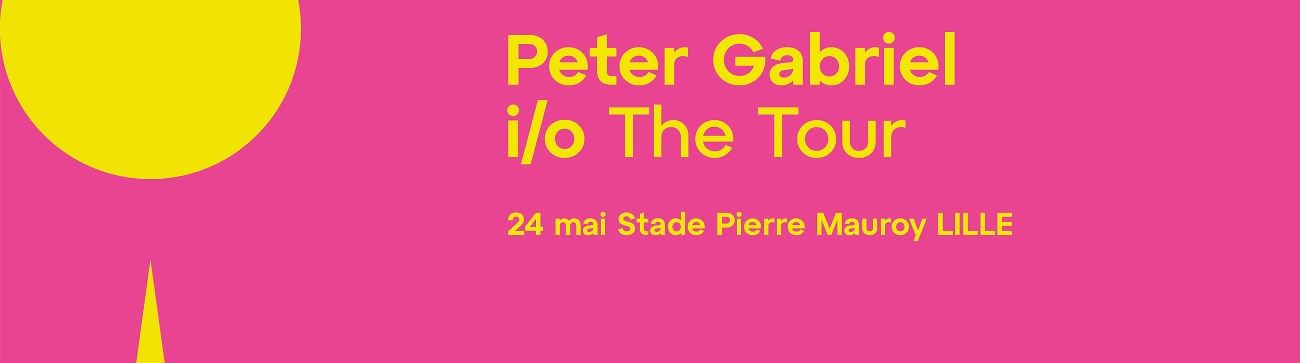 Concert - PETER GABRIEL
